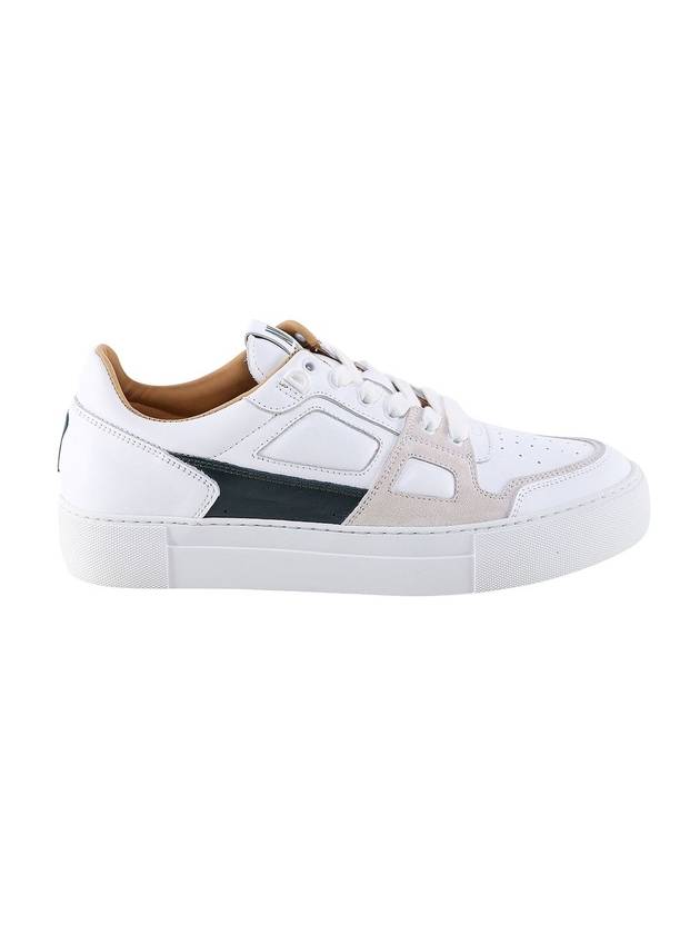 De Coeur Leather Low Top Sneakers White - AMI - BALAAN 1