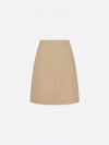 Christian Skirt 450J17A1610 1655 BEIGE - DIOR - BALAAN 2