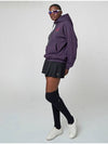 Scissors Flower Hooded Top Dark Purple - ATHPLATFORM - BALAAN 6