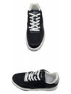 CT07 Rubber Mesh Leather Low Top Sneakers Black - CELINE - BALAAN 5