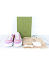 GG emboss sneakers purple 36 5 235 - GUCCI - BALAAN 2