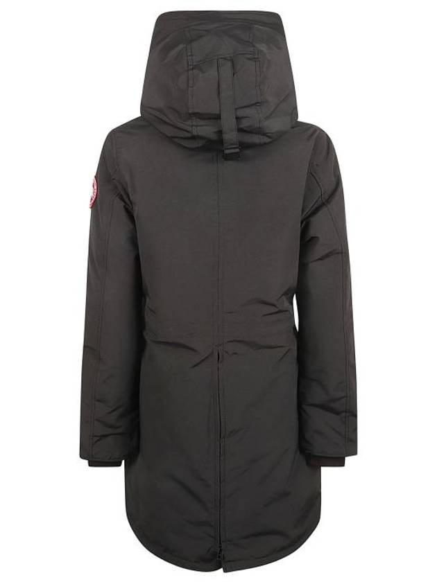 Rossclair Hooded Padding Black - CANADA GOOSE - BALAAN 4