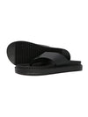 SPMA70PRT Unisex Height 4cm Cushion Flip-flops Black - SUPENER - BALAAN 1