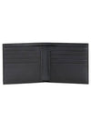 Celine Logo Leather Half Wallet Black - CELINE - BALAAN 6