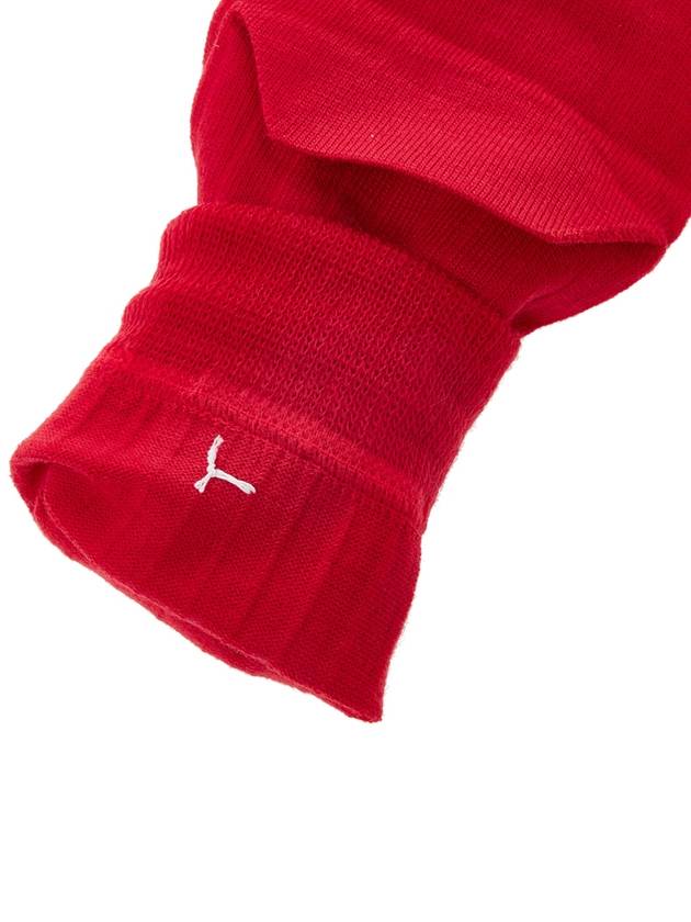 Tabi Ribbed Wool Blend Socks Red - MAISON MARGIELA - BALAAN 8