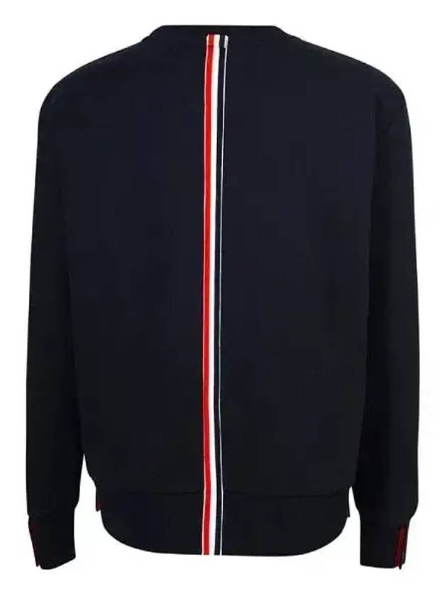 Center Back Stripe Crewneck Sweatshirt Navy - THOM BROWNE - BALAAN 3