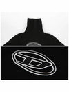 Cutout Logo Turtleneck Black - DIESEL - BALAAN 3