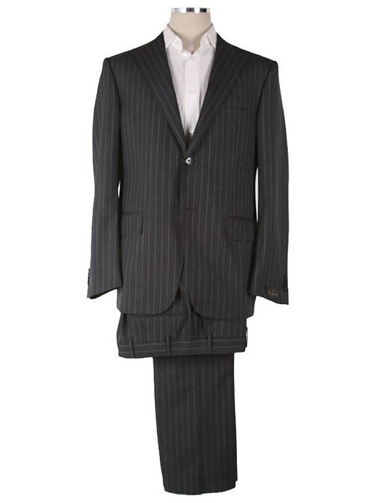 7187054 Wool striped suit - CORNELIANI - BALAAN 1