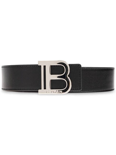 Balmain Leather Belt, Men's, Black - BALMAIN - BALAAN 1