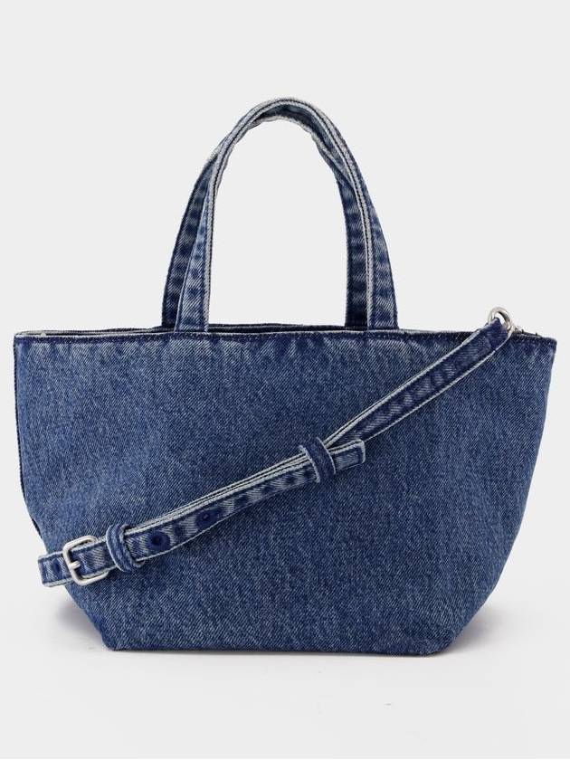 Punch Small Shopping Bag - Alexander Wang - Cotton - Blue - ALEXANDER WANG - BALAAN 3