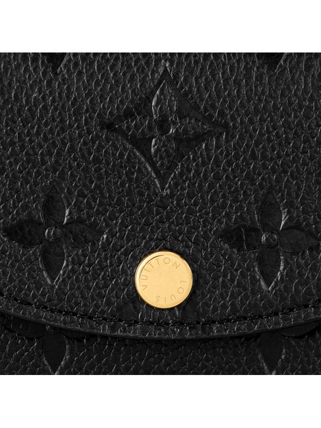 Rosalie Monogram Coin Wallet Black - LOUIS VUITTON - BALAAN 5