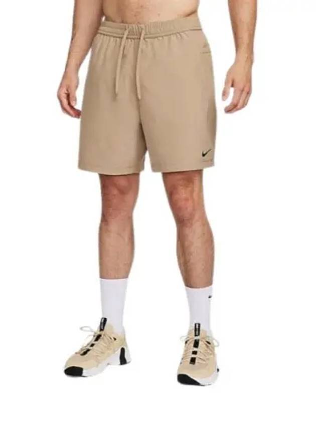 Dri Fit Foam 7 Inch Unlined Shorts Khaki - NIKE - BALAAN 2