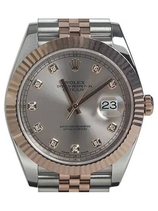 Rolex 126331 10 Point Everose Gold Combi Datejust 41MM Men s Watch - ROLEX - BALAAN 1