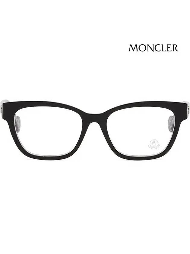 Eyewear Square Acetate Eyeglasses Black - MONCLER - BALAAN 4