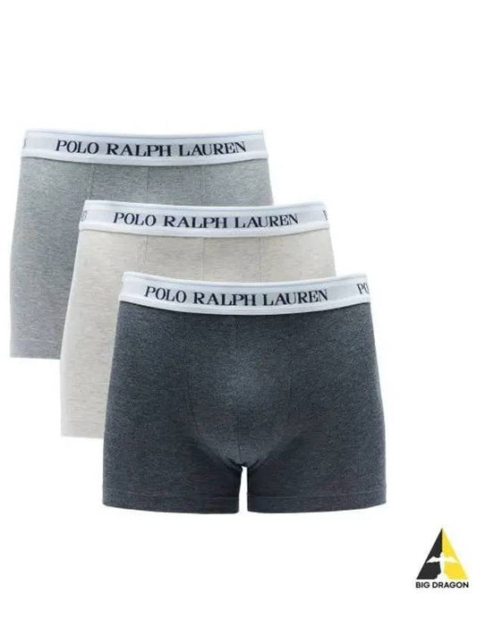 Classic Stretch Cotton Trunks 3 Pack Multi - POLO RALPH LAUREN - BALAAN 1