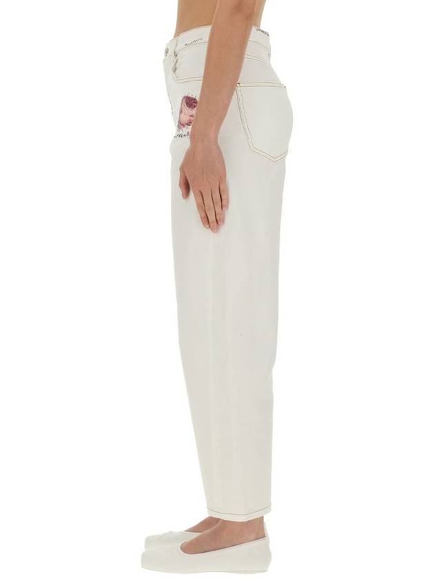 Straight Pants LILY WHITE - MARNI - BALAAN 5