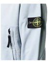 Wappen Patch Zip-up Bomber Jacket Sky Blue - STONE ISLAND - BALAAN 5