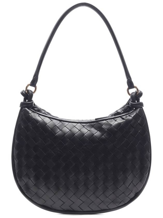 Intrecciato Gemelli Medium Tote Bag Black - BOTTEGA VENETA - BALAAN 5