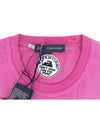 Logo Cotton Short Sleeve T-Shirt Pink - DSQUARED2 - BALAAN 5