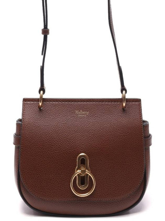 Amberley Satchel Leather Cross Bag Brown - MULBERRY - BALAAN 2