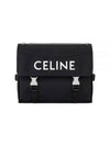 Large Nylon with Celine Print Messenger BagBlack - CELINE - BALAAN 2