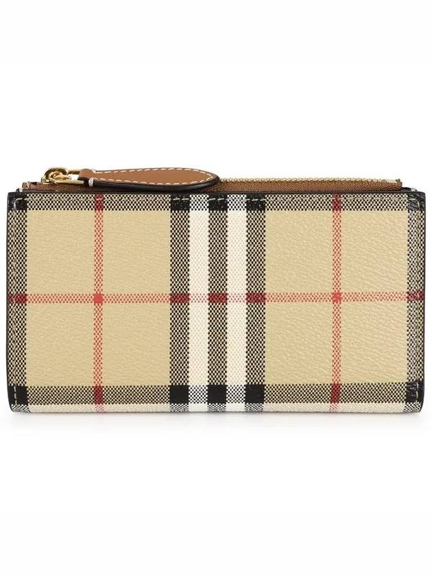 Check Bifold Wallet Beige - BURBERRY - BALAAN 2