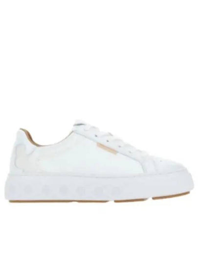 Ladybug Leather Low Top Sneakers White - TORY BURCH - BALAAN 2