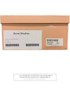 Manhattan Tumbled Low Top Sneakers White - ACNE STUDIOS - BALAAN 9