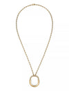 Tiffany pendant yellow gold, set with diamonds, medium - TIFFANY & CO. - BALAAN 2