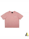 New Ava Logo Short Sleeve T-shirt Peach Rosa - A.P.C. - BALAAN 2