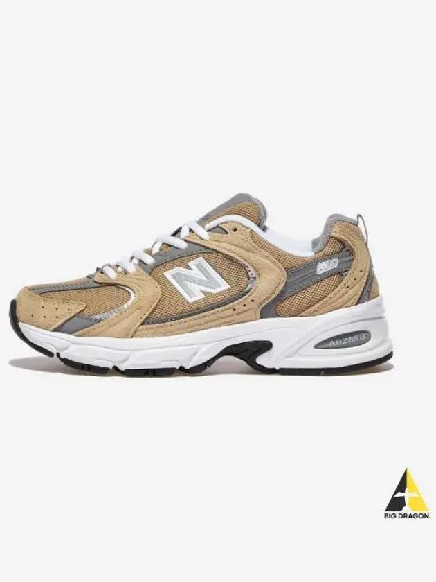 530 Panel Low-Top Sneakers Beige - NEW BALANCE - BALAAN 2