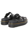 Miles Buckle Brando Leather Sandals Black - DR. MARTENS - BALAAN 3