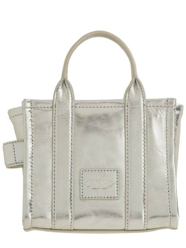 The Metallic Leather Cross Bag Silver - MARC JACOBS - BALAAN 7