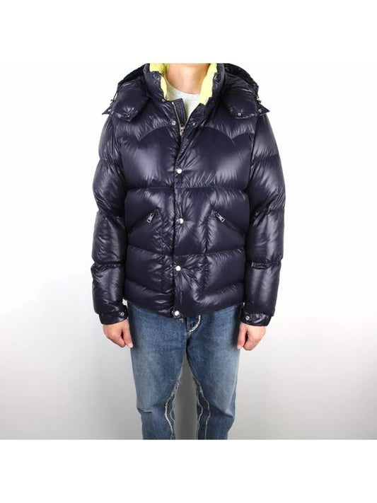 Men's Coatard COUTARD Short Padded Navy - MONCLER - BALAAN 2