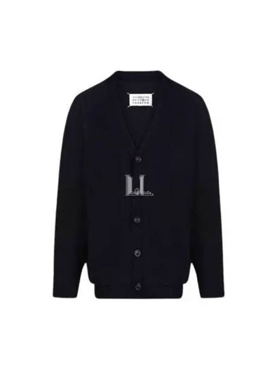 Elbow Patch Cardigan Navy - MAISON MARGIELA - BALAAN 2