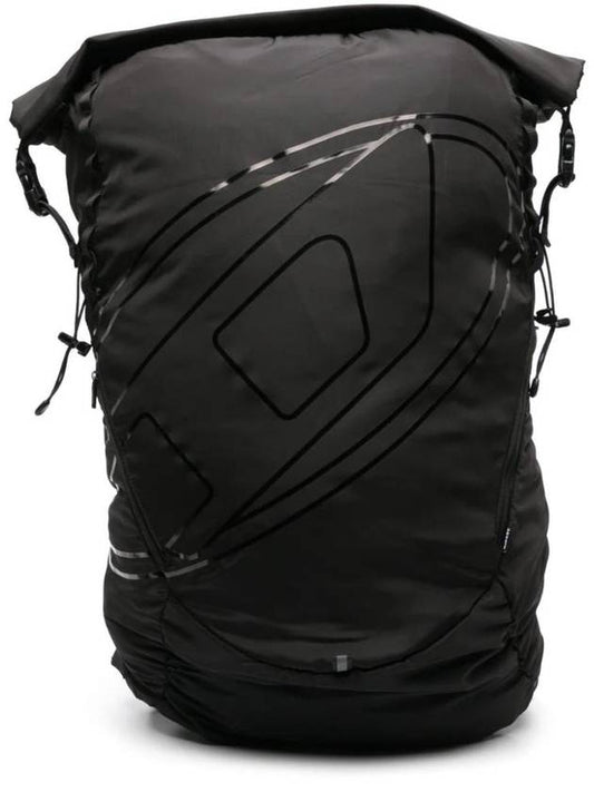 mesh panel logo print backpack X09838P3306 - DIESEL - BALAAN 1