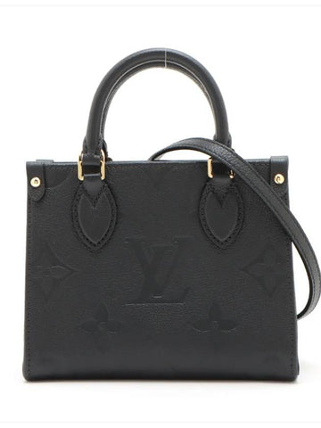 OnTheGo BB Tote Bag Black - LOUIS VUITTON - BALAAN 1