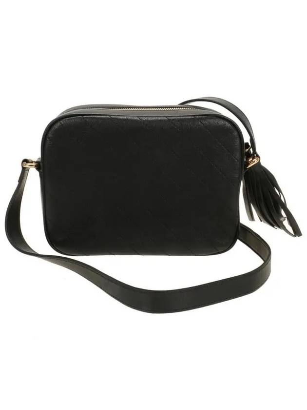 Blondie Small Leather Shoulder Bag Black - GUCCI - BALAAN 4