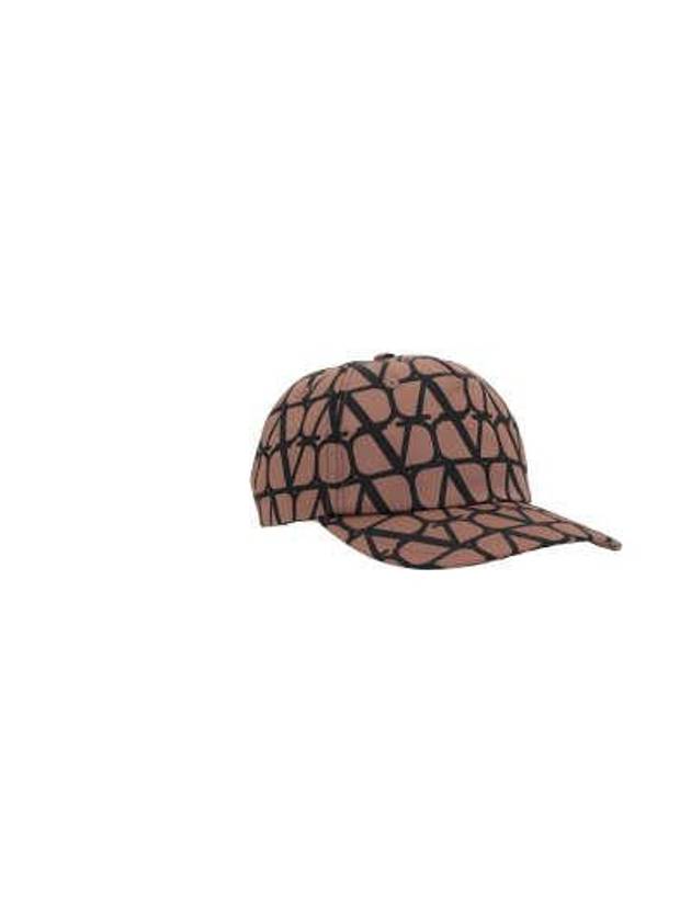 Iconographe Base Ball Cap Brown - VALENTINO - BALAAN 3