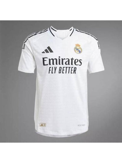 Real Madrid 24/25 Home Authentic Jersey Uniform Short Sleeve T-Shirt White - ADIDAS - BALAAN 2