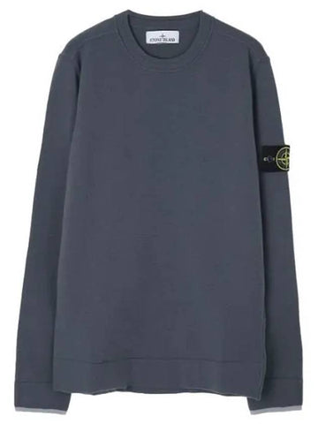 Stretch wool crew neck knit regular fit - STONE ISLAND - BALAAN 1