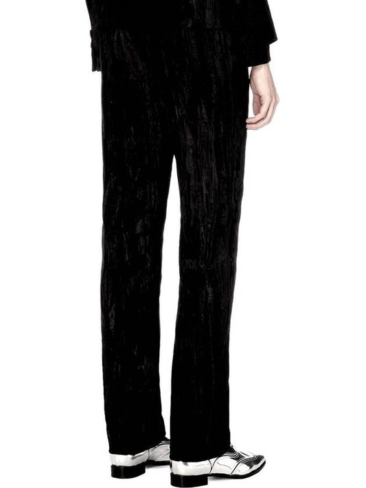 NOIR velvet tapered PANTS - RICK OWENS - BALAAN 2