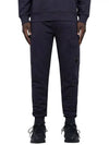 Diagonal Raised Fleece Track Pants Nightshade - CP COMPANY - BALAAN 2