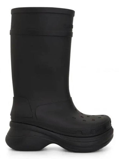 Crocs Rain Boots Black - BALENCIAGA - BALAAN 2