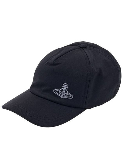 Embroidered ORB Logo Classic Ball Cap Black - VIVIENNE WESTWOOD - BALAAN 2