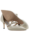 Women s Aurelie 65 Pumps XKM LATTE WHITE - JIMMY CHOO - BALAAN 5