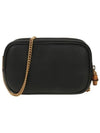 Bamboo Double G Super Mini Bag Black - GUCCI - BALAAN 4