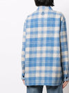 22SS Paxton Check Wool Jacket Blue MA0944 22P004E 30BU - ISABEL MARANT - BALAAN 4