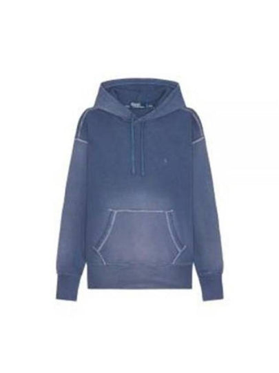 Pony Logo Embroidered Hoodie Blue - POLO RALPH LAUREN - BALAAN 2