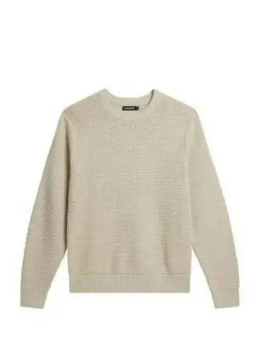 Oliver Structure Sweater Oyster Grey - J.LINDEBERG - BALAAN 2